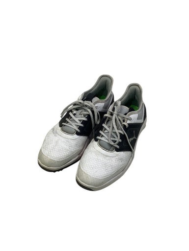 Used Puma Mens Golf Shoes Black And White Senior 10 11347-S000246783