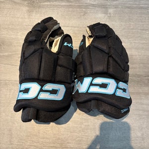 Utah Hockey Club Nick Schmaltz Game Worn CCM HGTK Gloves 14" Pro Stock (Used)
