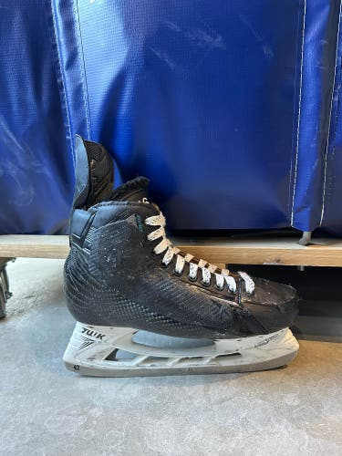 NHL Anaheim Ducks True SVH Pro Hockey Skates Pro Stock 9 280mm (Used)