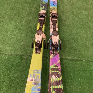Fischer Stunner 141 cm All Mountain Skis With Bindings (Used)