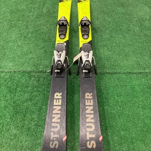 Fischer Stunner 141 cm All Mountain Skis With Bindings (Used)