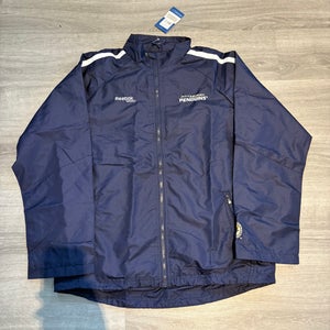 Blue Pittsburgh Penguins Men's Large Reebok Jacket (New)