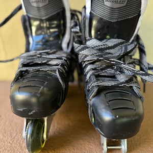 Mission Inhaler DSG5 Hockey Goalie Skates Size 4 (Used)