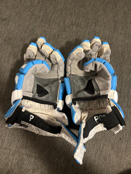 JOHNS HOPKINS custom Nike Vapor Elite Lacrosse Gloves Extra Large - Technical View