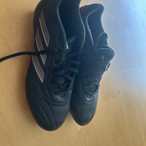 Black Unisex Size M 9.0 (W 10.0) Adidas Cleats (Used)