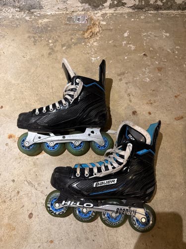 Bauer RSX Inline Skates Regular Width Size 8 (Used)