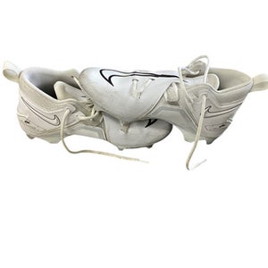 Used Nike Adult FB Cleats White Senior 10.5 11760-S000075555