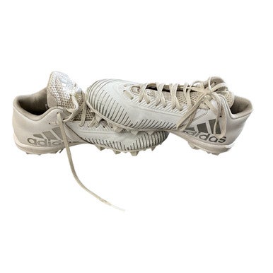 Used Adidas Adult FB Cleats White Senior 7.5 11760-S000075554