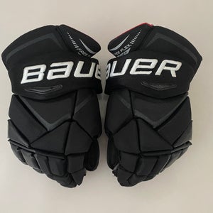 Senior Bauer Vapor 1X Hockey Gloves Black 14”