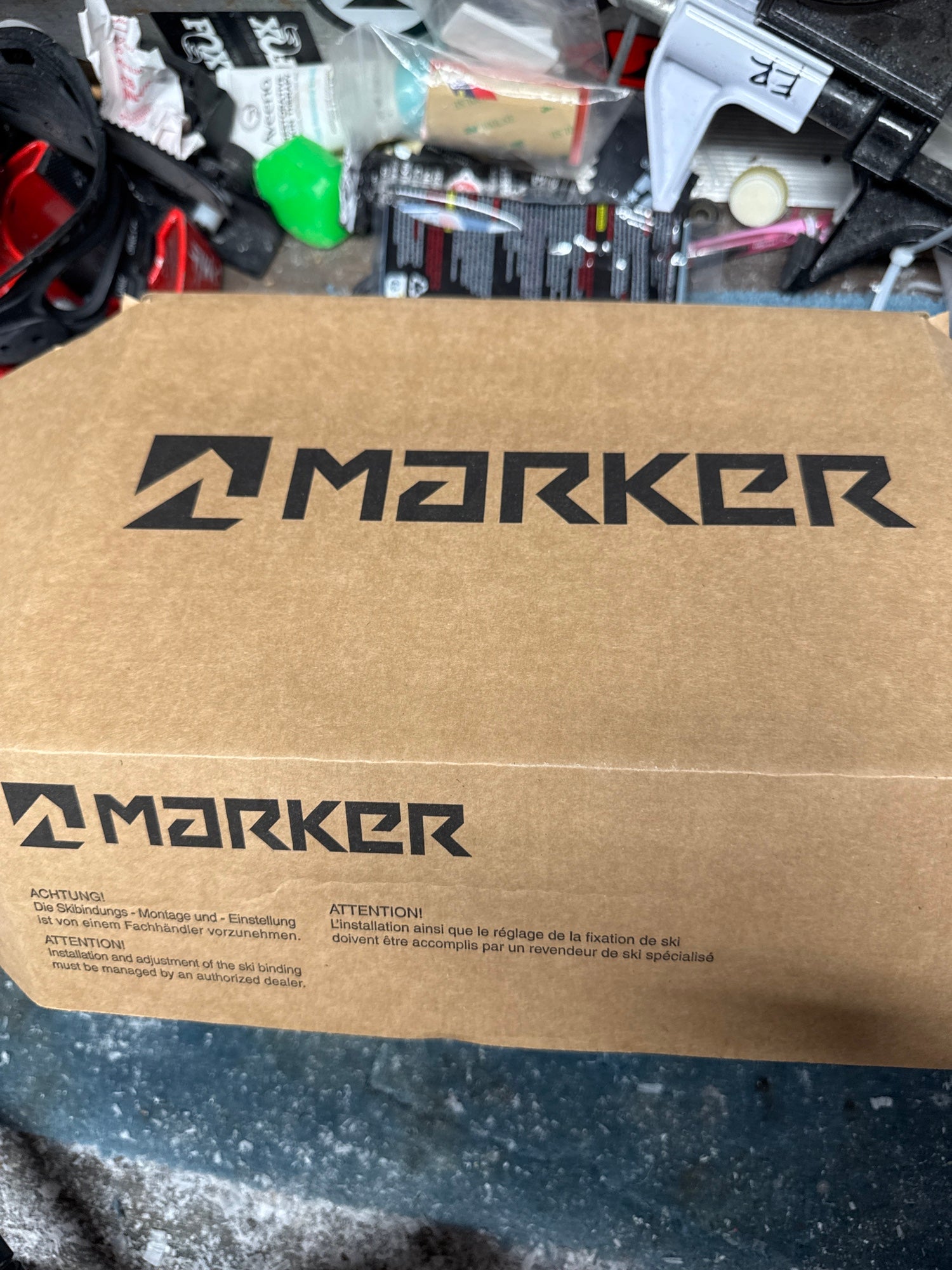 Marker XCOMP 18 Bindings | SidelineSwap | Buy and Sell on SidelineSwap