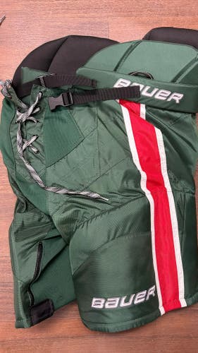 Green Junior Small Bauer Nexus Hockey Pants (New)