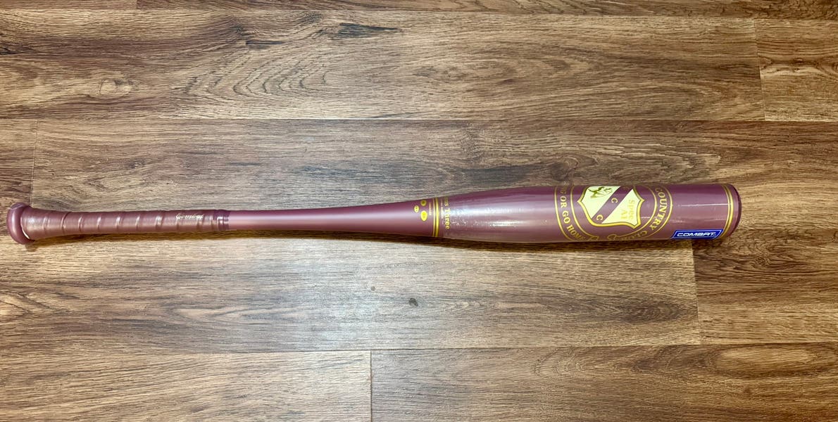 Batte De Baseball Combat Country Club Bleue 2025 - Taille 33/30 - Occasion En Bon état - Pour Adulte NCAA