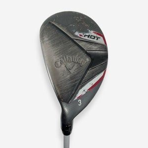 Callaway X Hot 3 Hybrid 19° Left Hand Regular Flex Graphite Shaft