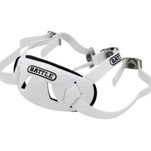 New Battle Sports Chinstrap White Adult 11730-BAT26AC000001