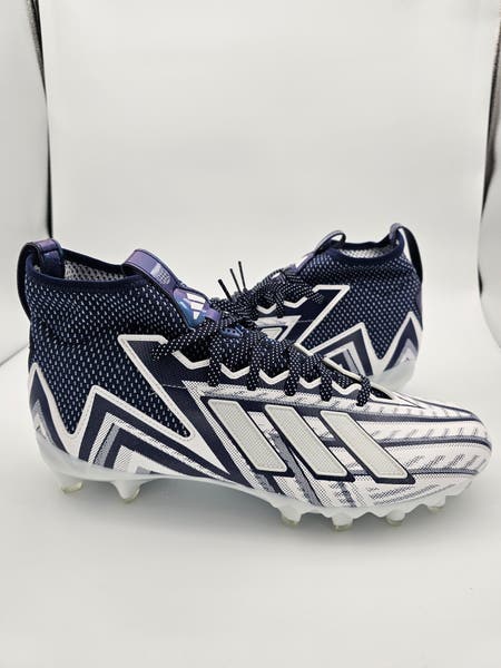 Adidas Freak 23 INLINE Football Cleats White Metallic Blue  display picture 3