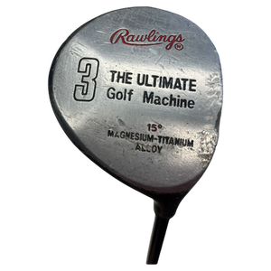 Used Rawlings THE ULTIMATE GOLF MACHINE Mens Fairway Wood RH 3 Wood 11730-S000061842