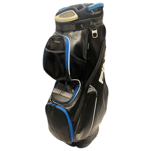 Used Ping DLX Mens Cart Bag Black 11730-S000061441
