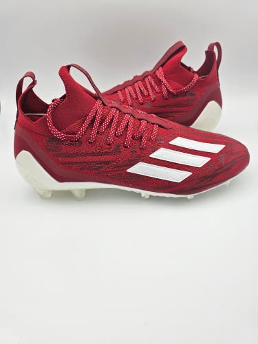 Adidas Adizero Primeknit Football Cleats 'Red' Men's Size 11.5