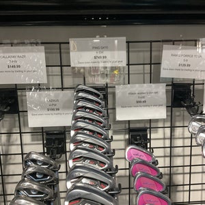 Used Ping G410 Mens Iron Set RH 4I-SW 11834-S000035259