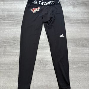 New Arizona Coyotes Gray Men's Adidas Tech Fit Compression (New)