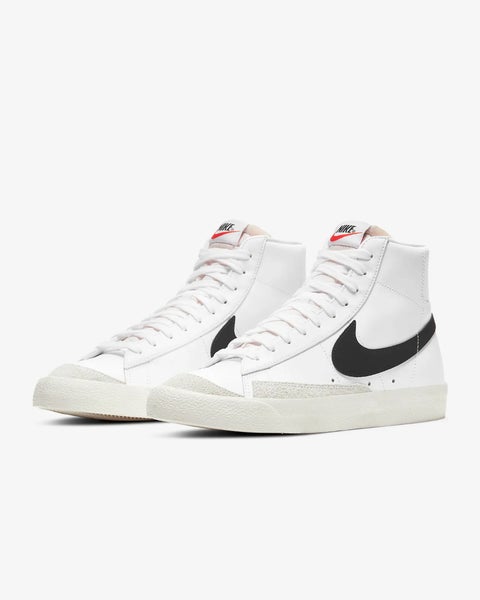 Nike Blazer Mid '77 Vintage BQ6806-100 Sneaker Men's 13 White Leather Shoes NCW1