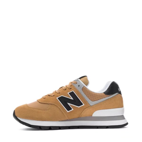 New Balance 574 ML574DBF Sneaker Men's US 10 Beige Black Lifestyle Shoes FL3709