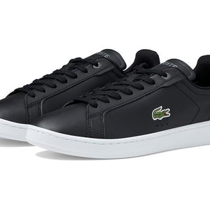 Lacoste Carnaby Pro BL23 1 SMA Sneakers Men's Black White Lifestyle Shoes FL3729