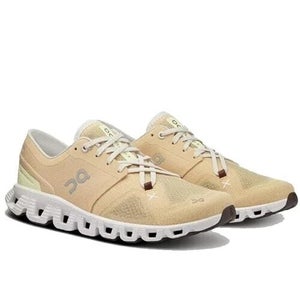 On Cloud X 3 60.97789 Sneakers Women Savannah Frost Low Top Running Shoes FL3735