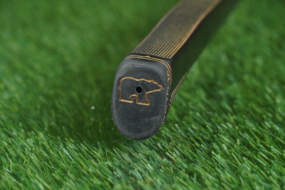 GOLDEN BEAR TRACKER SOFT BRASS SB-10 35 MID-MALLET PUTTER