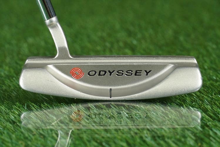 100% ORIGINAL ODYSSEY DUAL FORCE 550 35 BLADE PUTTER  RH WITH HEADCOVER ~ WOW!!