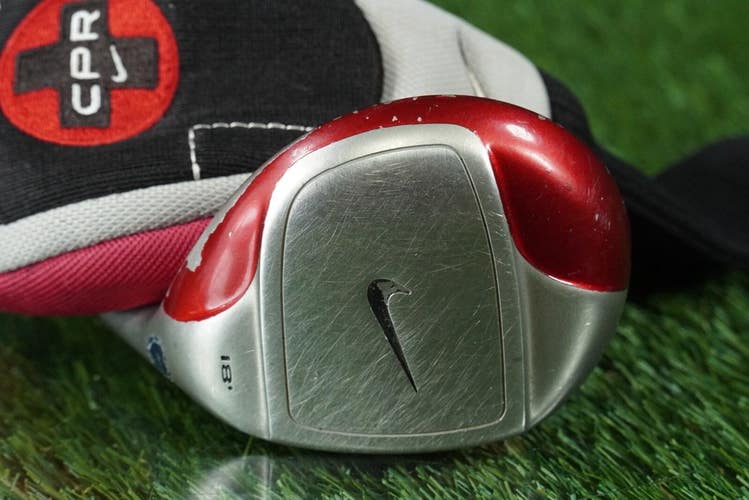 NIKE GOLF CPR 5H HYBRID WOOD UST GRAPHITE REGULAR FLEX RH 18 WITH HEADCOVER