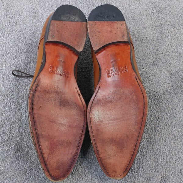 Maison Forte Mens Size 10.5 Dress Shoes Lace Up Brown  display picture 1