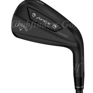 NEW Callaway Apex Ai200 Black Forged '25 5-AW Iron Set DG S300 100 Steel Stiff