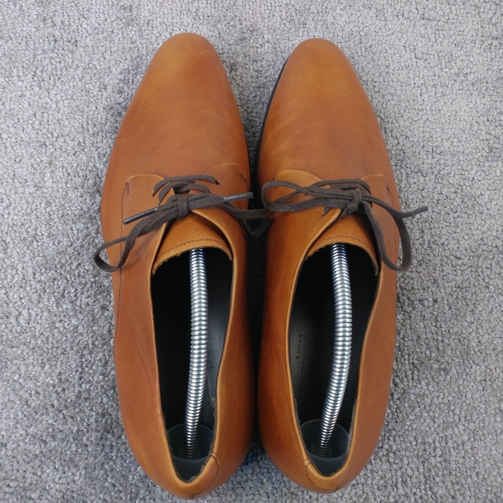 Maison Forte Mens Size 10.5 Dress Shoes Lace Up Brown 