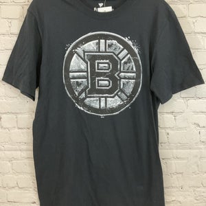 Fanatics FG2F06 NHL BOSTON BRUINS Cotton T-Shirt Black M Medium
