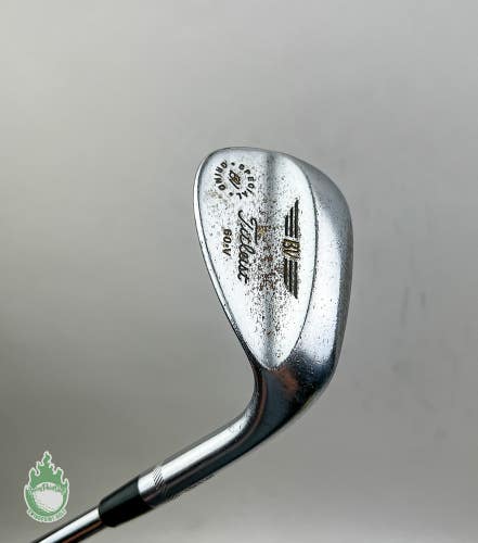RH Titleist Vokey Special Grind V Raw Wedge 60* Wedge Flex Steel Golf Club