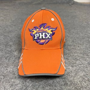 Phoenix Suns Mens Hat One Size Flex Orange Gray Adidas Cap Basketball NBA Sports
