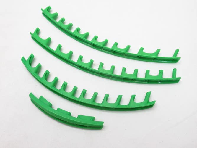 GREEN "HOLES" INSERTS & THROAT PIECE: PRINCE EXO3 BLACK / TEAM 100 (16X19) TX236