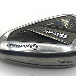 TaylorMade Sim 2 Max Individual 6 Iron Steel Regular Shaft Lamkin Grip *Good*
