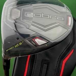Cobra Air-X 2 Offset Driver 10.5* LEFT Hand Ultralite 40 Regular Flex w/ Cover