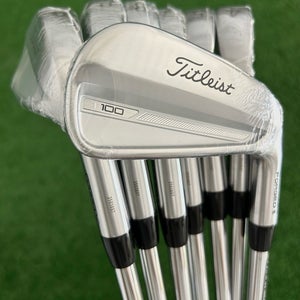 NEW Titleist T100 23 Forged Iron Set 4-P / True Temper AMT Black Stiff