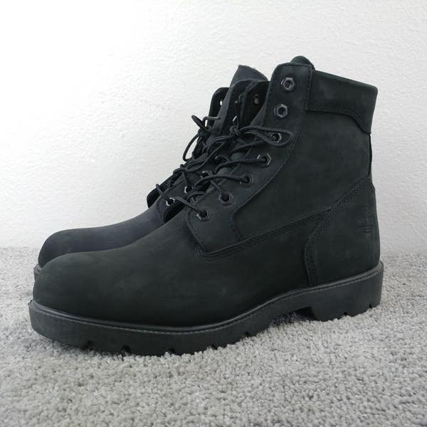 TIMBERLAND Waterproof Boots Mens Size 10 Shoes Black Lace Up  display picture 2