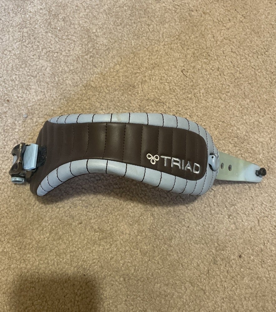 Burton Triad Snowboard binding Right Ankle Strap Large Brown