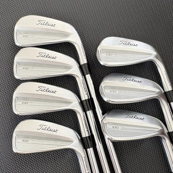 レフティ タイトリスト T100(2023) 4〜P　モーダス125S Titleist タイトリスト T100(23) アイアン 単品 3番 4番 NSプロ