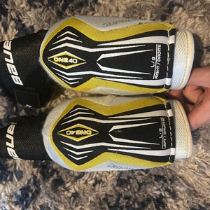 Large Junior Bauer Supreme One40 Elbow Pads  (Used)
