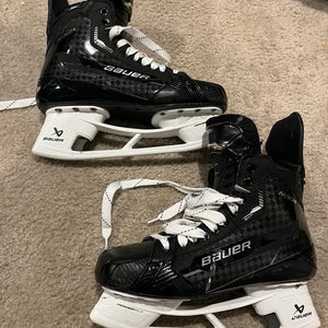Custom Bauer Supreme Mach Flylite Holders Hockey Skates Size 10