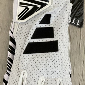 Adidas Freak Adult Small Football Gloves Padded Backing GripTack Palm Adjustable