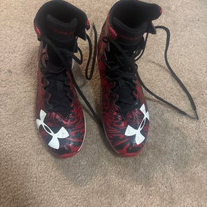 Unisex Size M 6.0 (W 7.0) Youth Under Armour Mid Top (Used)