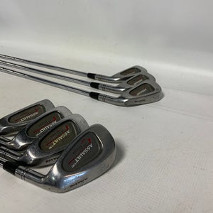 Adams (Used) Right Handed Men's Regular Flex Steel Shaft Iron Set