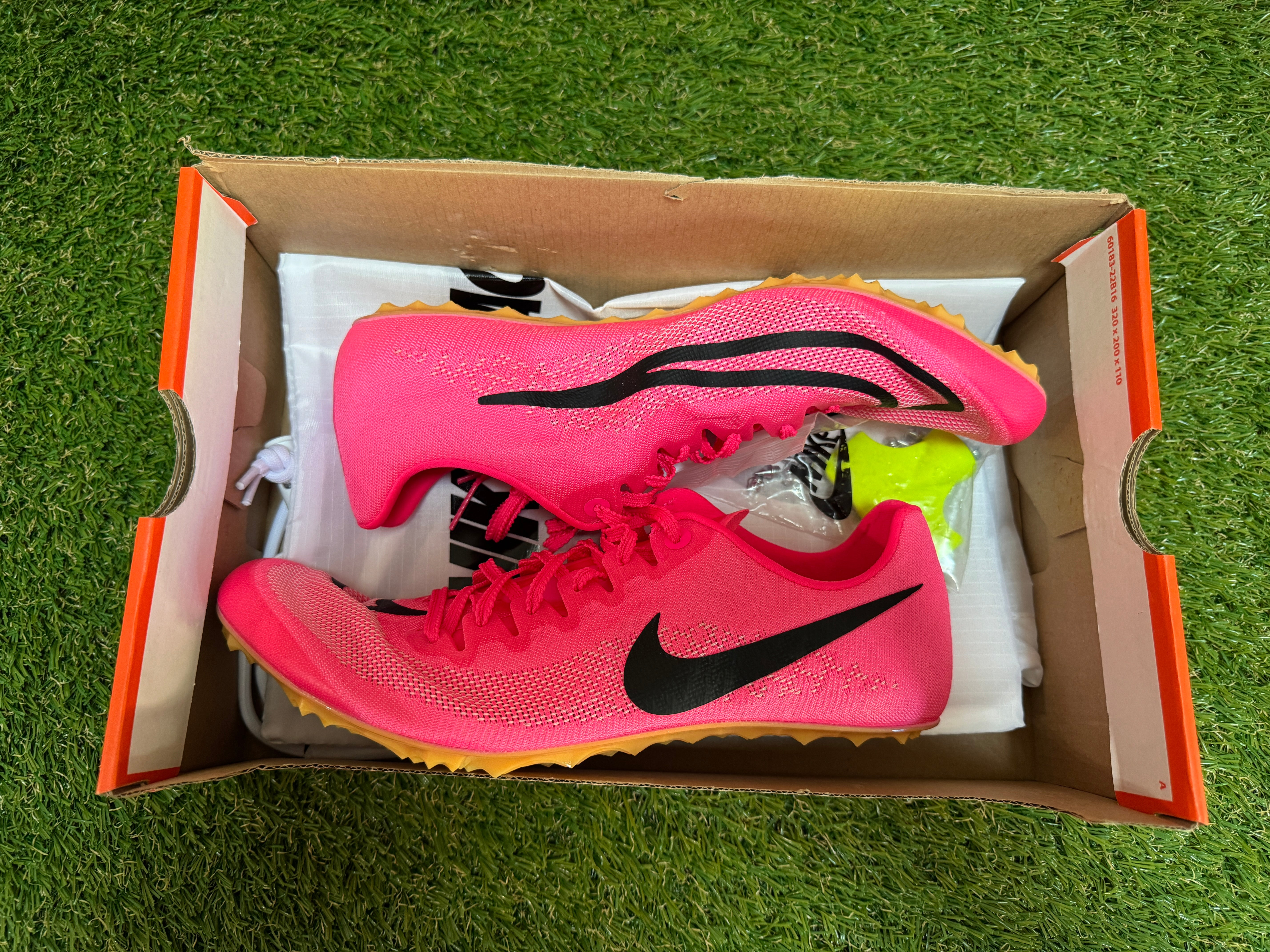Nike Ja Fly 4 Track Sprint Spikes Racing Shoes Hyper Pink 